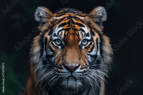 Tiger close up