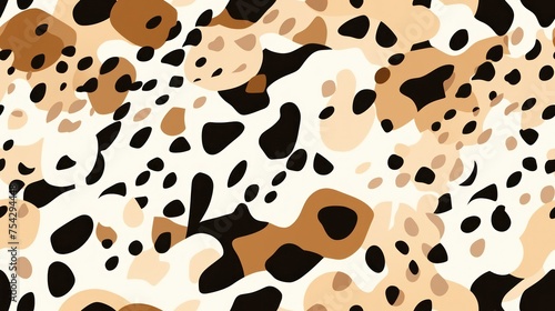 leopard pattern texture,camouflage leopard vector, leopard fur texture or abstract pattern are designed for use in textile, wallpaper, fabric, curtain, carpet, clothing, Batik, background, Embroidery 