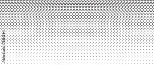 Blended  black line star on white for pattern and background,  Abstract geometric texture collection design. 
