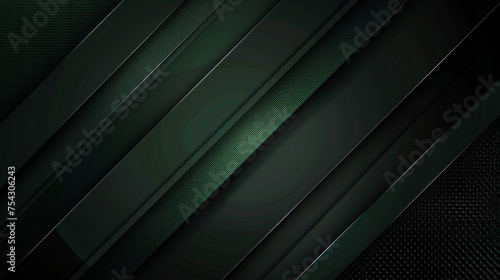 Black and Dark green with templates metal texture soft lines tech gradient abstract diagonal background photo