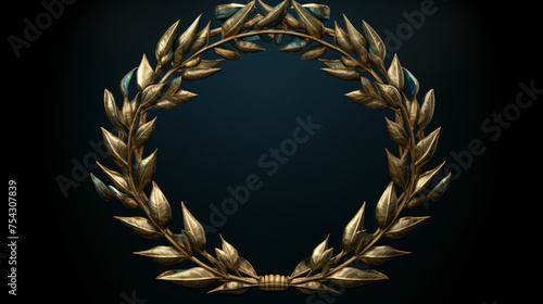 Roman Laurel Wreath  Symbolic Wreath of Victory ..