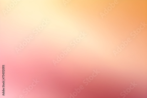 Smooth pink and gold gradient blurred abstract background image for illustration.