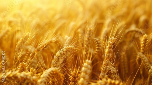  a close up of a field of wheat with the sun shining through the ears of the ears of the wheat.