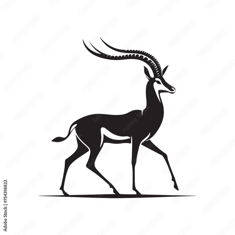 Graceful Gazelles: Vector Gazelle Silhouette Set for Elegant Wildlife Designs, Nature Illustrations, Gazelle black vector. Graceful Gazelles: Vector Gazelle Silhouette Set for Elegant Wildlife Designs, Nature Illustrations, Gazelle black vector.