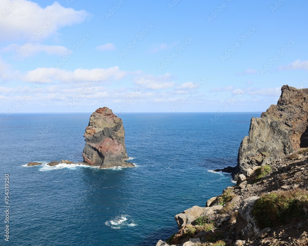 Coastline, Ponta de São Lourenço, Madeira, Portugal