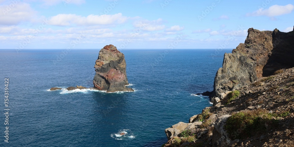Coastline, Ponta de São Lourenço, Madeira, Portugal