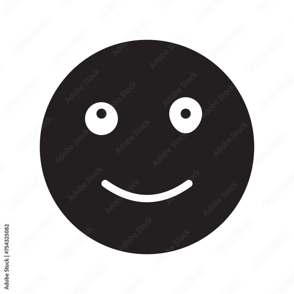 Fototapeta premium linear emoticon set, emoji face collection, expression icon vector illustration