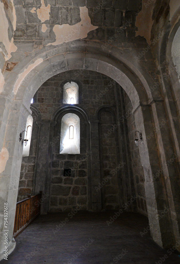 Barhal Church, located in Yusufeli, Artvin, Turkey, was built by the Georgian King in the 10th century.