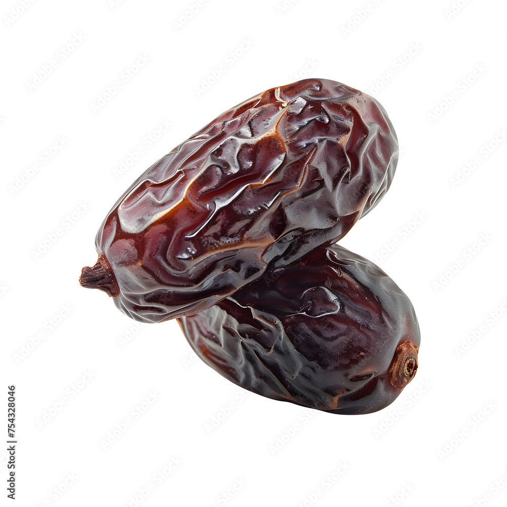 Dried date fruit isolated on transparent background Dried date fruit isolated on transparent background