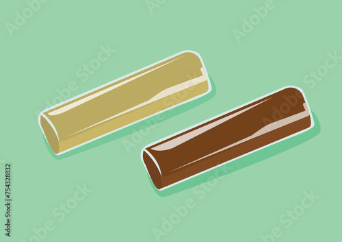 "Jenang" or "Dodol" Traditional sweet food from Indonesia, made from glutinous rice has a chewy and sticky texture.