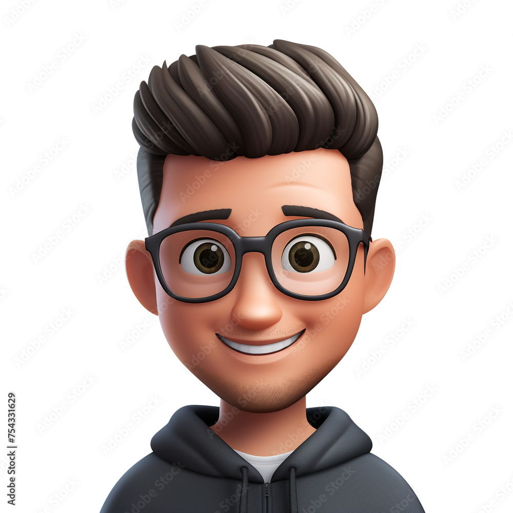 memoji happy guy сreated with Generative Ai memoji happy guy сreated with Generative Ai