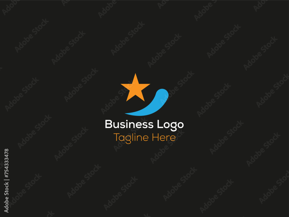 Obraz premium minimal professional creative logo design