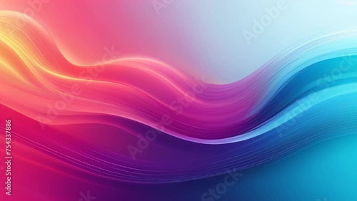 Wallpaper Mural  Vivid Vibes - A Journey Through Colorful Waves Torontodigital.ca