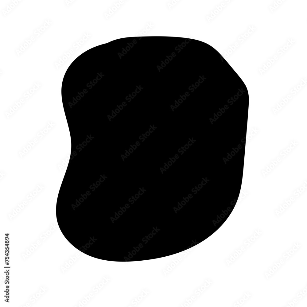 Doodle Blob Simple Shape Icon. Blot Monochrome Black Element. Simple Abstrct Icon Isolated on Backdrop. Irregular Childish Hand Drawn Form Doodle Blob Simple Shape Icon. Blot Monochrome Black Element. Simple Abstrct Icon Isolated on Backdrop. Irregular Childish Hand Drawn Form