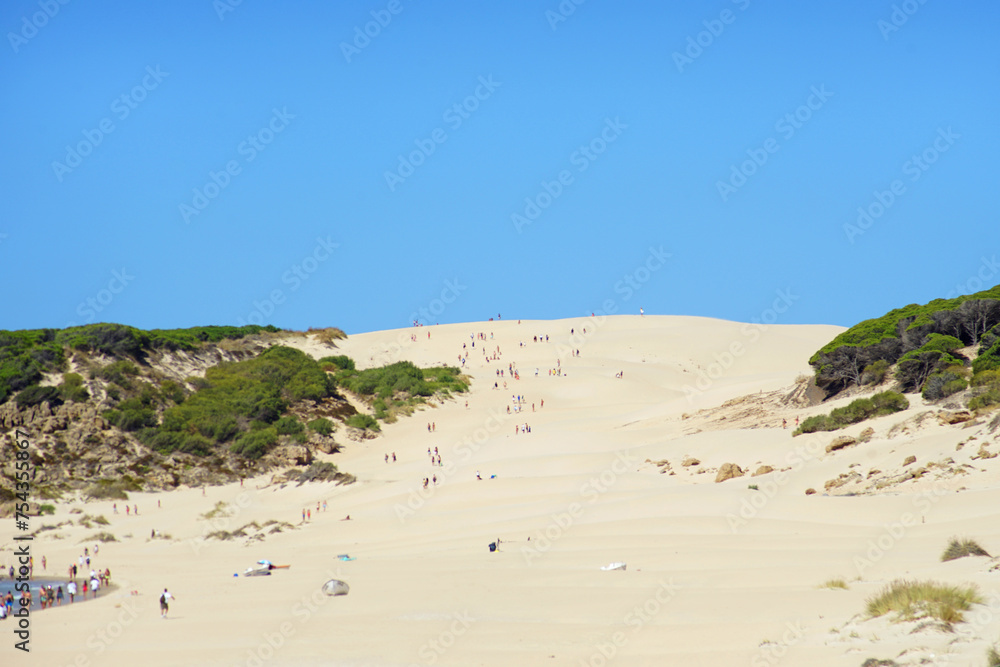 The spectacular dune of Bolivia in Cadiz The spectacular dune of Bolivia in Cadiz
