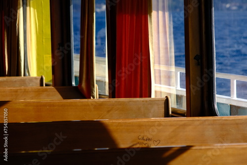 Photography in ferryboat