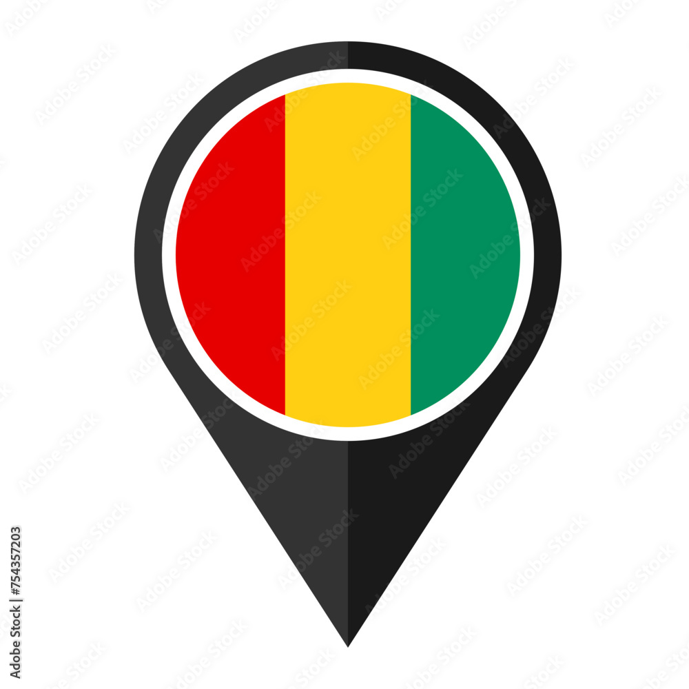 Fototapeta premium guinea flag