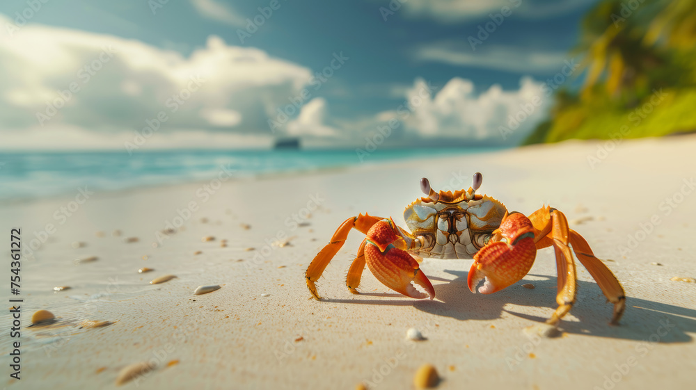 Intriguing Crab Close-Up, Coastal Delights Unveiled Intriguing Crab Close-Up, Coastal Delights Unveiled