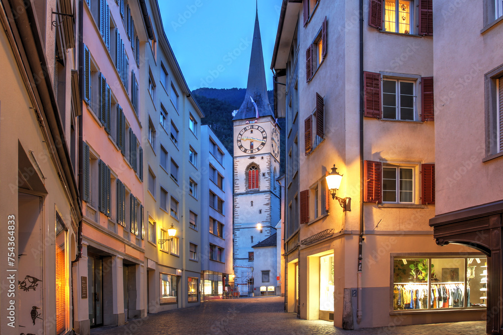 Obraz premium Chur, Switzerland