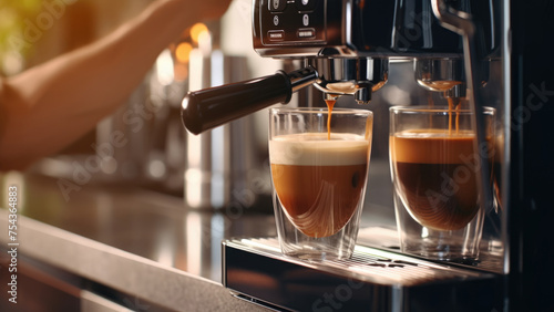 Aromatic Awakening: Coffee Machine Brews Morning Perfection
