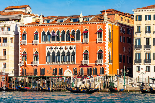 Hotel Danieli - 5 star luxury hotel in 14th century building on Grand canal, Venice, Italy © Mistervlad