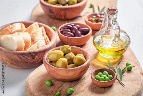 Extra virgin olive oil and ...