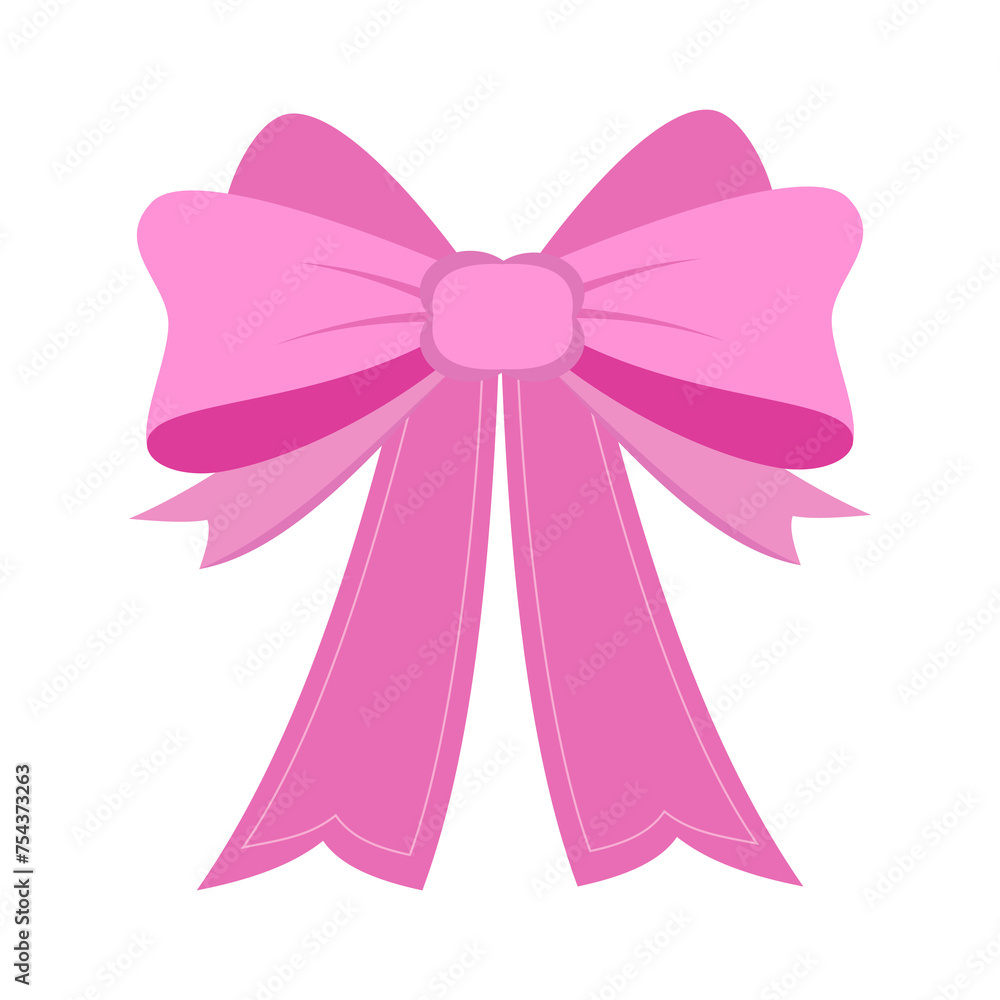 pink ribbon with bow pink ribbon with bow