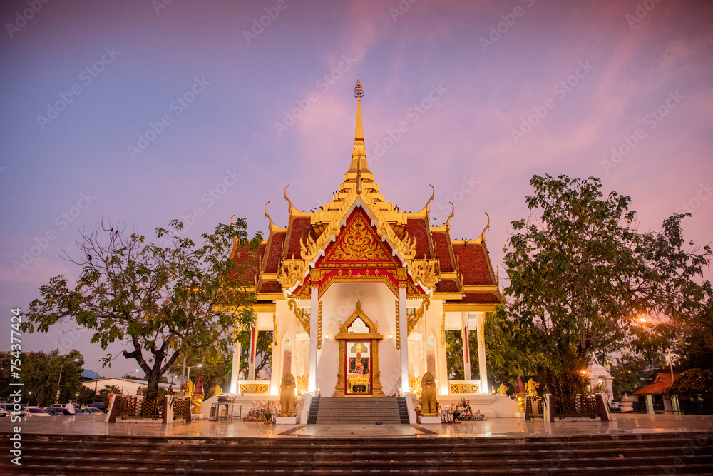 Fototapeta premium THAILAND UBON RATCHATHANI CITY PILLAR SHRINE