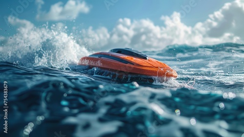 Smart water sports equipment with performance tracking and safety features