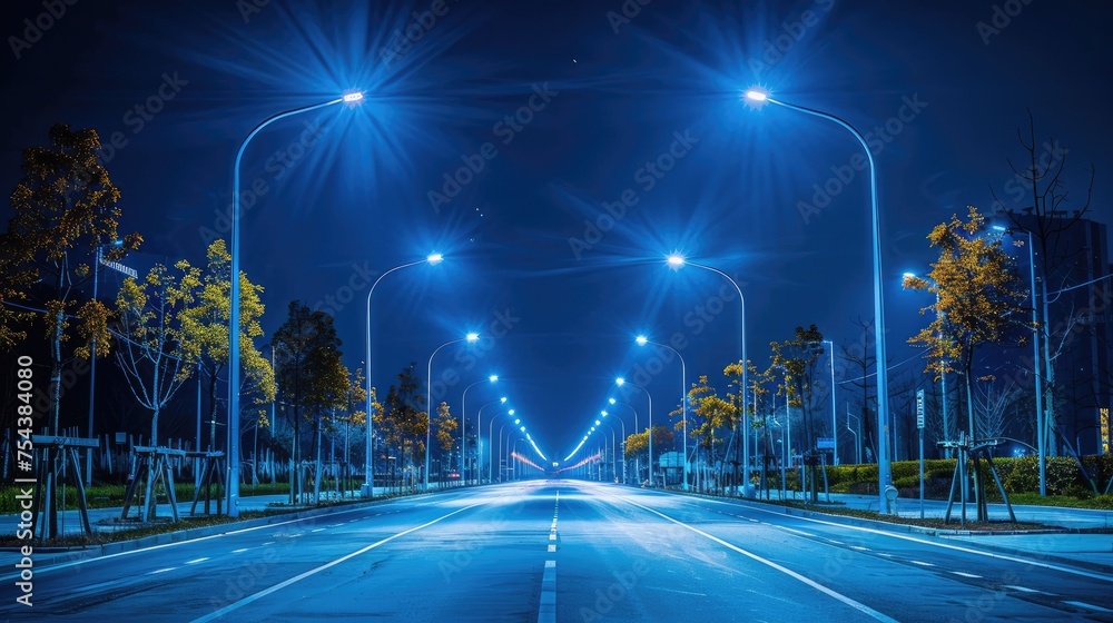An AI system for optimizing public lighting in cities, reducing energy consumption while ensuring safety