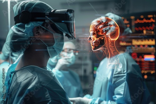An augmented reality application for surgical training, providing immersive, hands on experience
