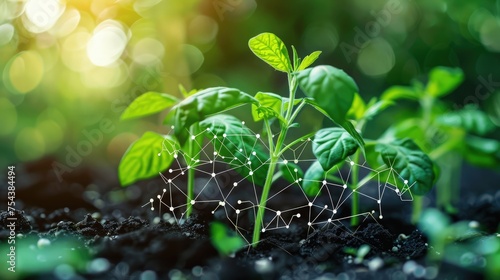 A smart agriculture system monitoring crop health through plant DNA analysis