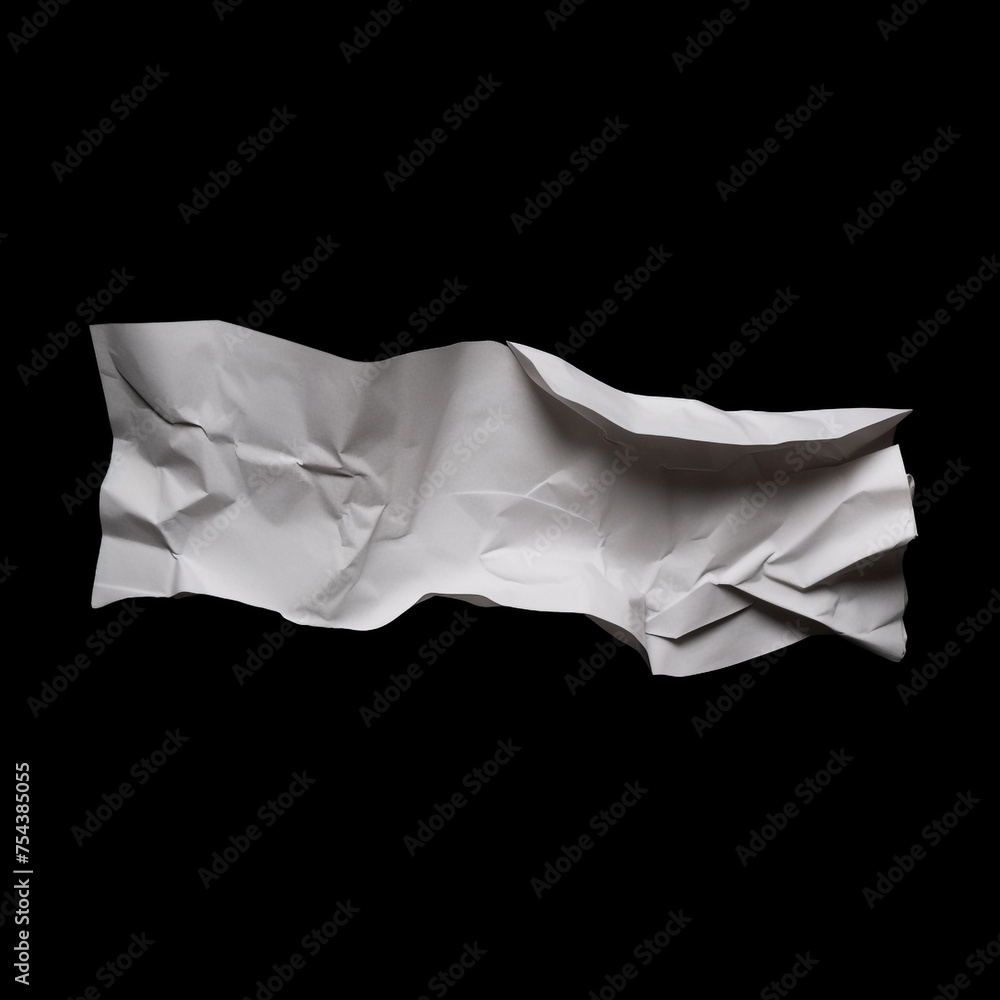 piece of paper on a black background сreated with Generative Ai piece of paper on a black background сreated with Generative Ai