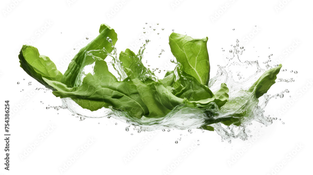 green leave sliced pieces flying in the air with water splash isolated on transparent png.
green leave sliced pieces flying in the air with water splash isolated on transparent png.