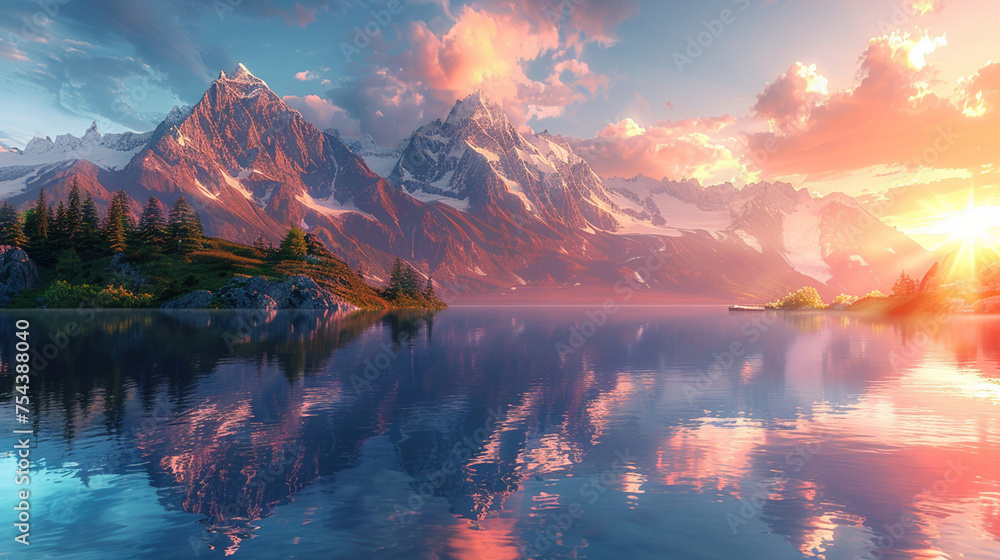 Dawn's Embrace, Lake of Light, Mountain Harmony, Sunrise Symphony, Peak Reflections, Serene Horizons, Crimson Peaks, Lakeside Dawn, Alpenglow Awe, Twilight Mirage, Generative AI Dawn's Embrace, Lake of Light, Mountain Harmony, Sunrise Symphony, Peak Reflections, Serene Horizons, Crimson Peaks, Lakeside Dawn, Alpenglow Awe, Twilight Mirage, Generative AI