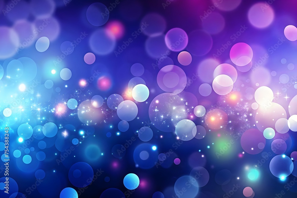 colorful bokeh background, abstract blurred background