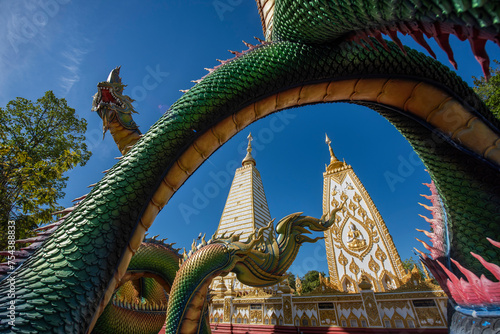 THAILAND UBON RATCHATHANI WAT PHRA THAT NONG BUA photo