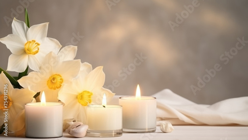 Floral Elegance: Daffodil Bouquets and Aromatherapy Candles