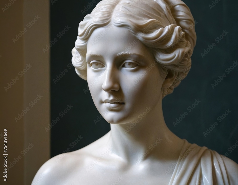Sculpture of the seeing goddess. Sculpture of the seeing goddess.