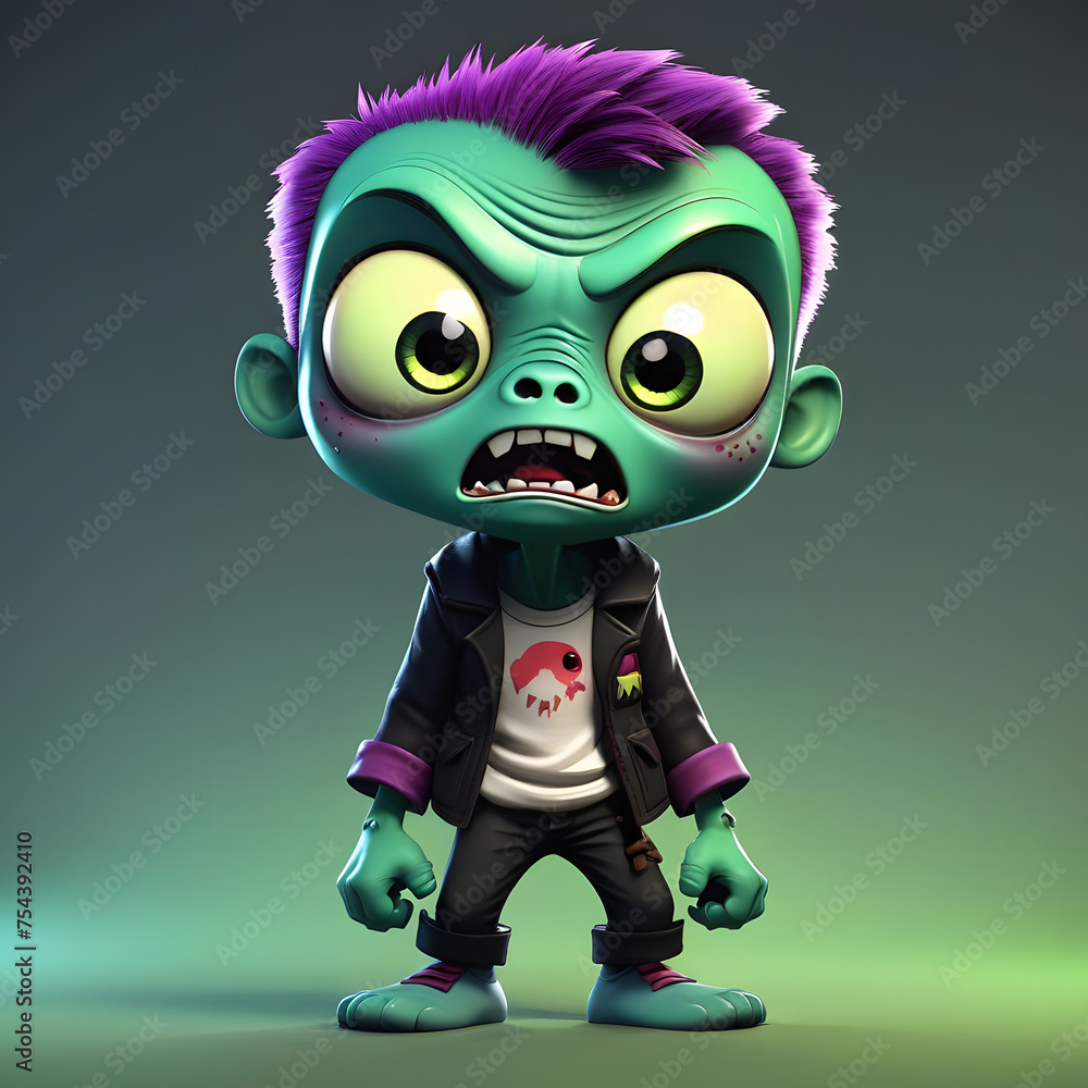 cartoon zombie cartoon zombie