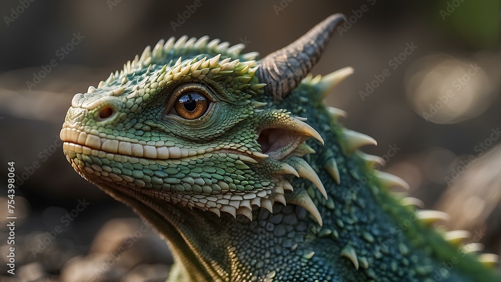 AI Generated reality: A Glimpse into the Mystical World of a Baby Dragon