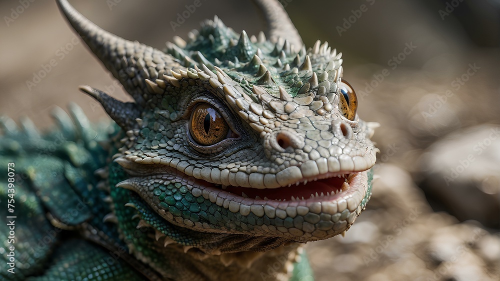 AI Generated reality: A Glimpse into the Mystical World of a Baby Dragon