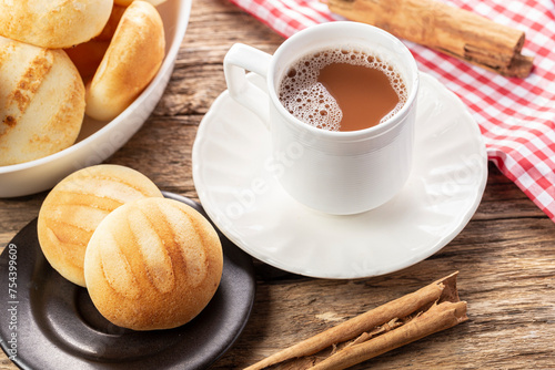 Delicious and nutritious almojabanas or pandebono, a food based on cassava flour and cheese