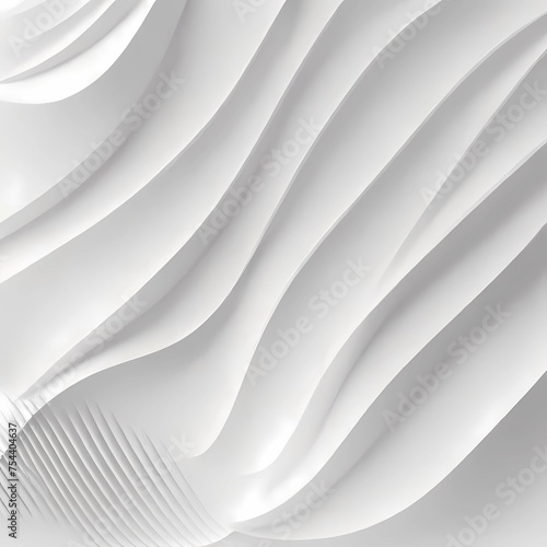 White luxury background with grey shadow straight stripes | Dark 3d geometric texture illustration|