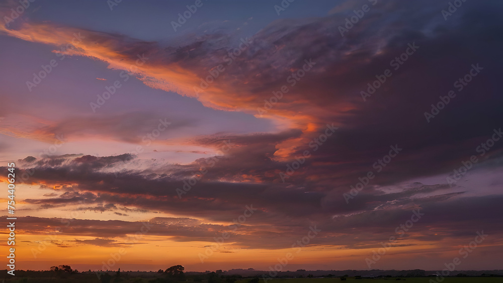 Sunset in the sky Sunset in the sky