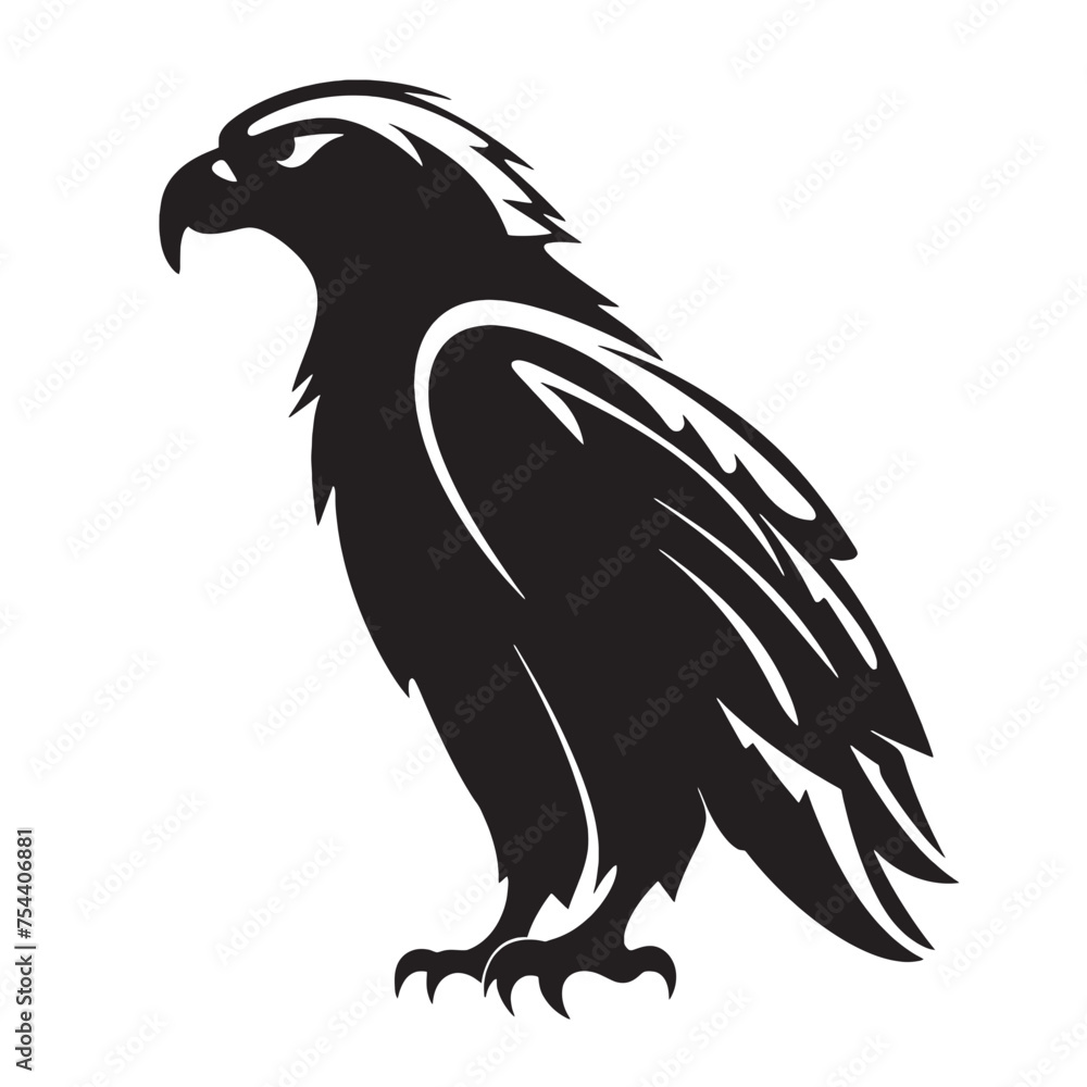 Obraz premium Eagle Silhouette