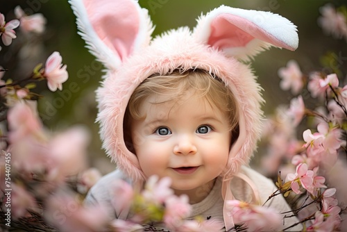 Portrait of a Cute Young Ba...