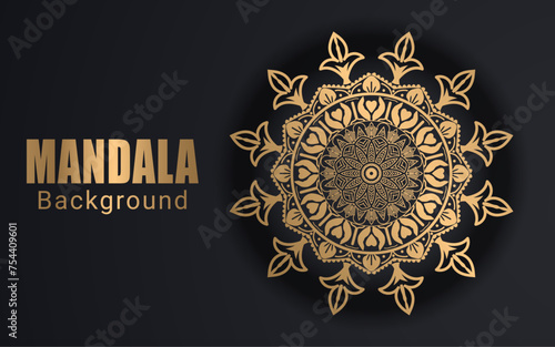 Luxury Mandala Background Design. Islamic mandala design, Mandala Design Background, ornament background,