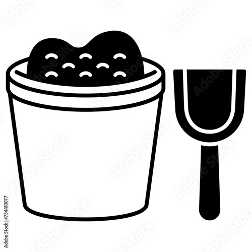 sand bucket and spade 