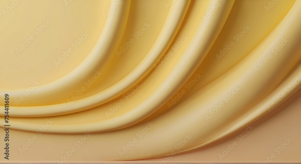 Fototapeta premium Abstract Golden wave background. 